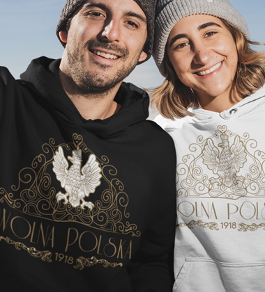 Bluza z kapturem  WOLNA POLSKA